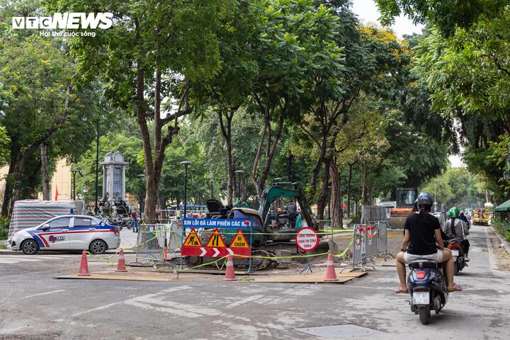 Hiện trạng loạt dự án chống ngập ở nội đô Hà Nội trước hạn về đích 30/5 - Ảnh 3
