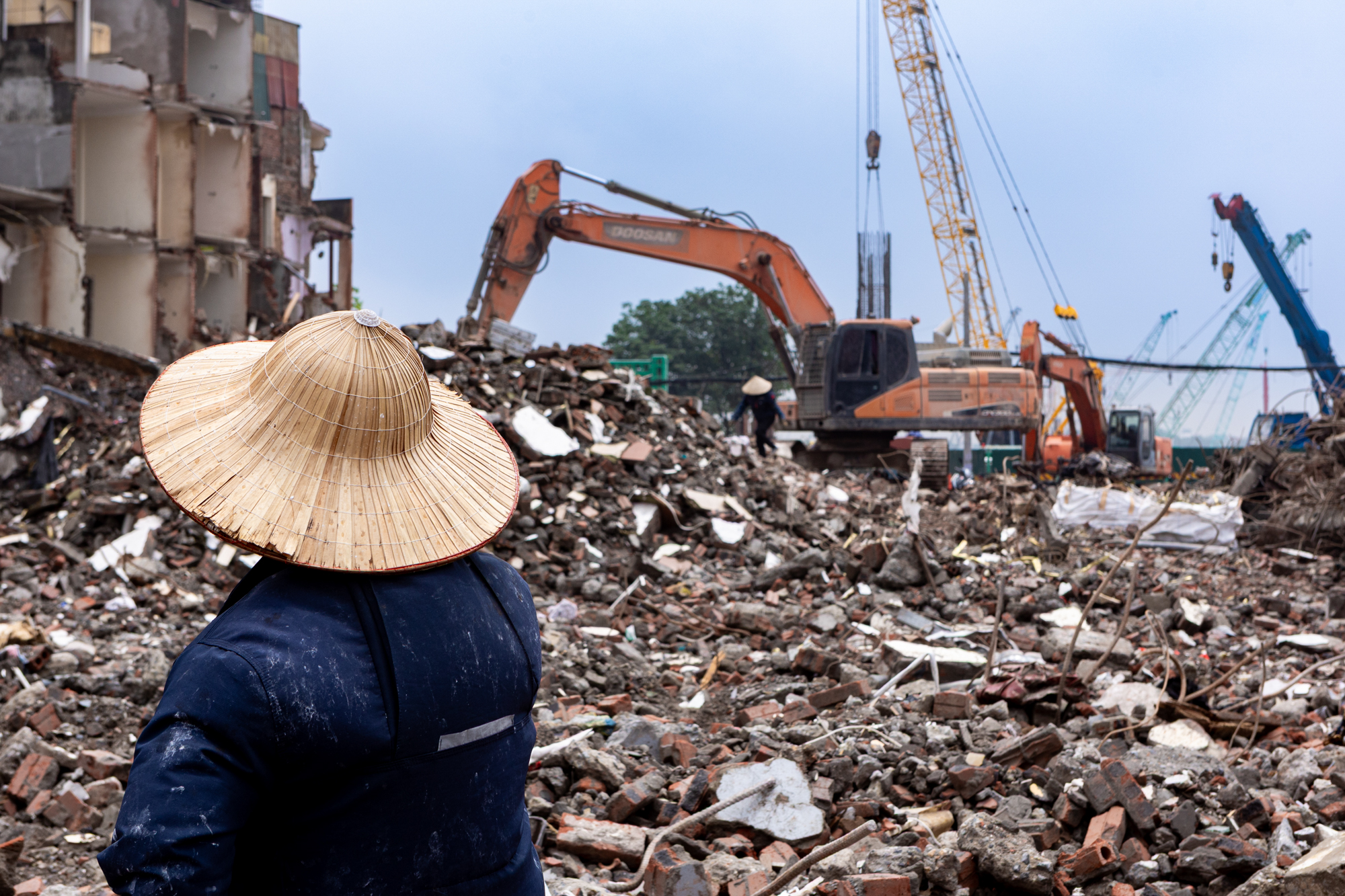 Toàn cảnh loạt dự án phủ khắp Hà Nội như một đại công trường: Tổng mức đầu tư hàng trăm nghìn tỷ, dự kiến hoàn thành trong năm nay - Ảnh 19