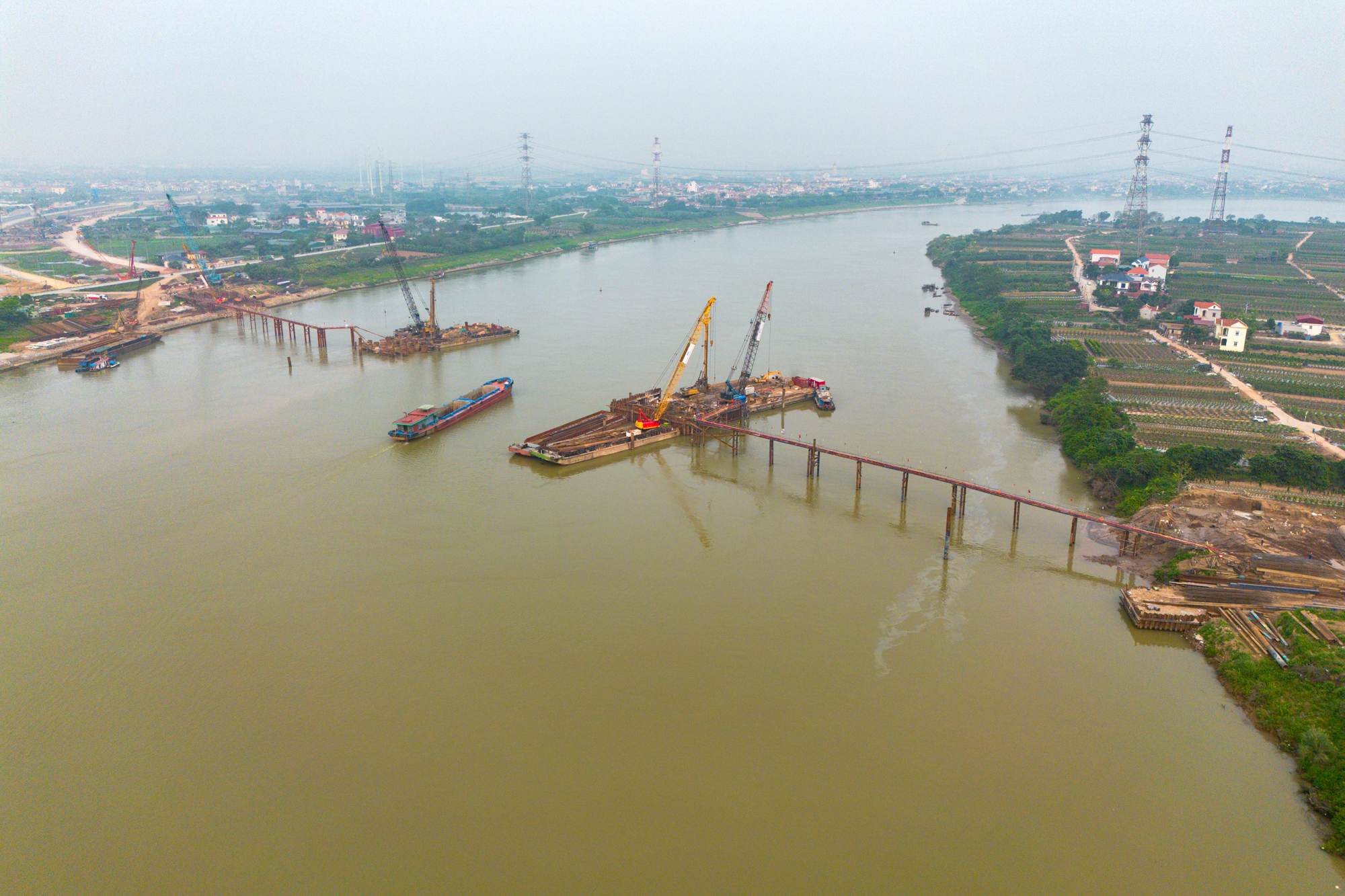Toàn cảnh loạt dự án phủ khắp Hà Nội như một đại công trường: Tổng mức đầu tư hàng trăm nghìn tỷ, dự kiến hoàn thành trong năm nay - Ảnh 5