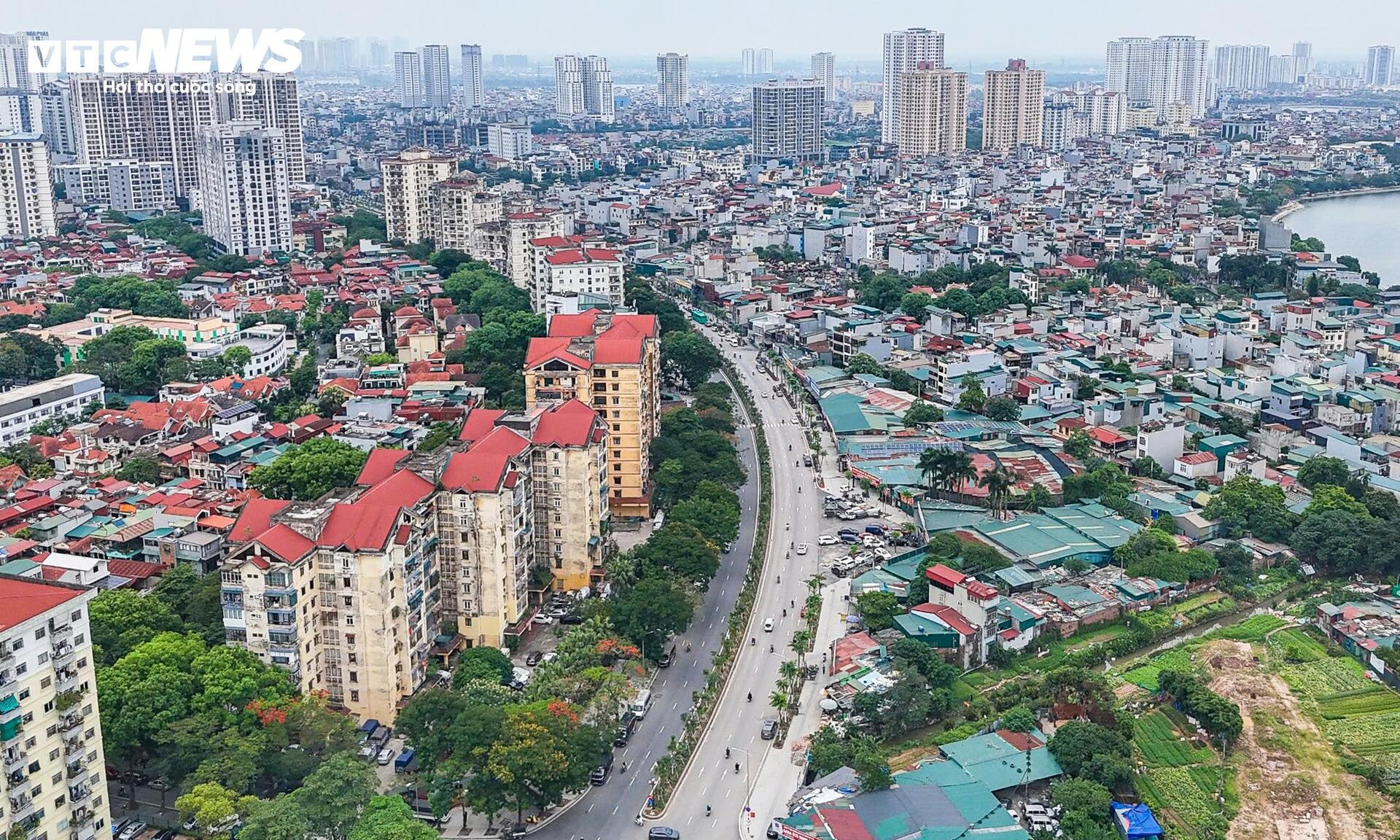 Diện mạo tuyến Vành đai 2,5 nối hầm chui Kim Đồng sau hơn 10 năm thi công - Ảnh 1