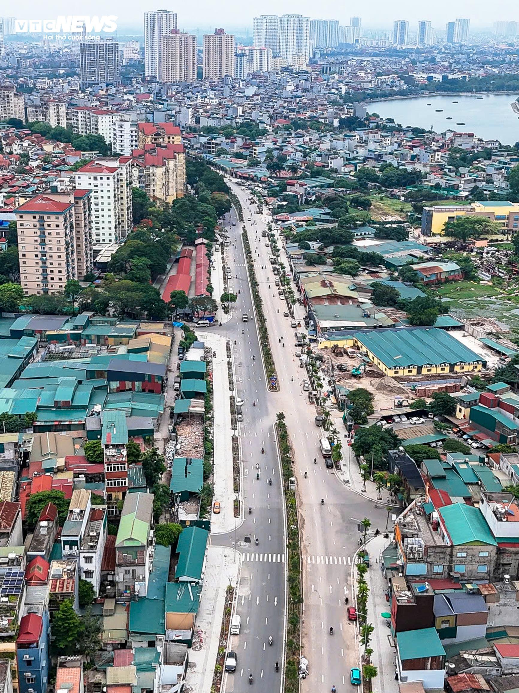 Diện mạo tuyến Vành đai 2,5 nối hầm chui Kim Đồng sau hơn 10 năm thi công - Ảnh 15