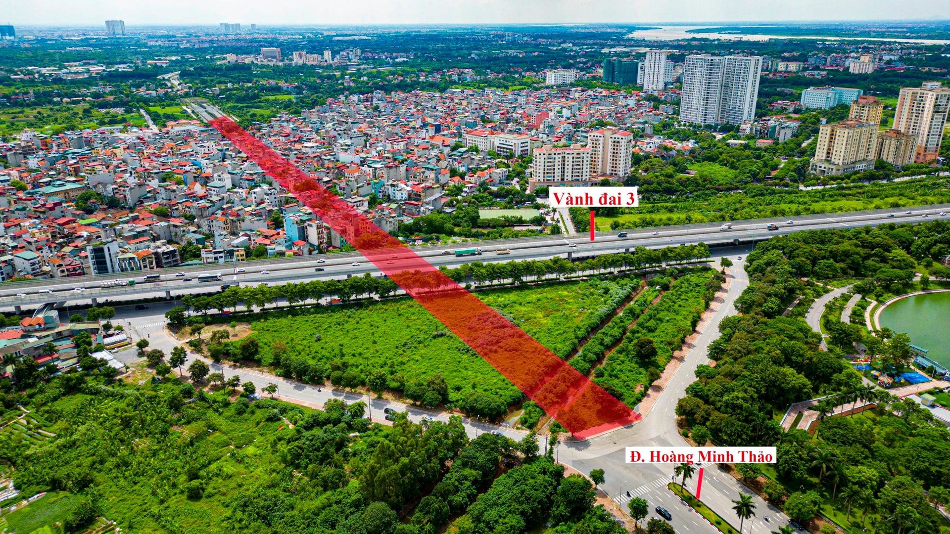 Hà Nội sắp xây hầm chui hơn 1.000 tỷ kết nối thẳng đường Tây Thăng Long 10 làn xe, vào khu đô thị Tây Hồ Tây, loạt dự án của Sunshine Group hưởng lợi lớn - Ảnh 3