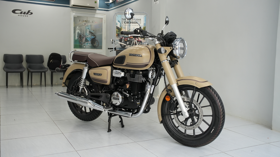 Mô tô cho dân chơi Honda CB350C về Việt Nam: Máy to hơn SH 350i, nguồn gốc nhập khẩu khiến nhiều người bất ngờ - Ảnh 1