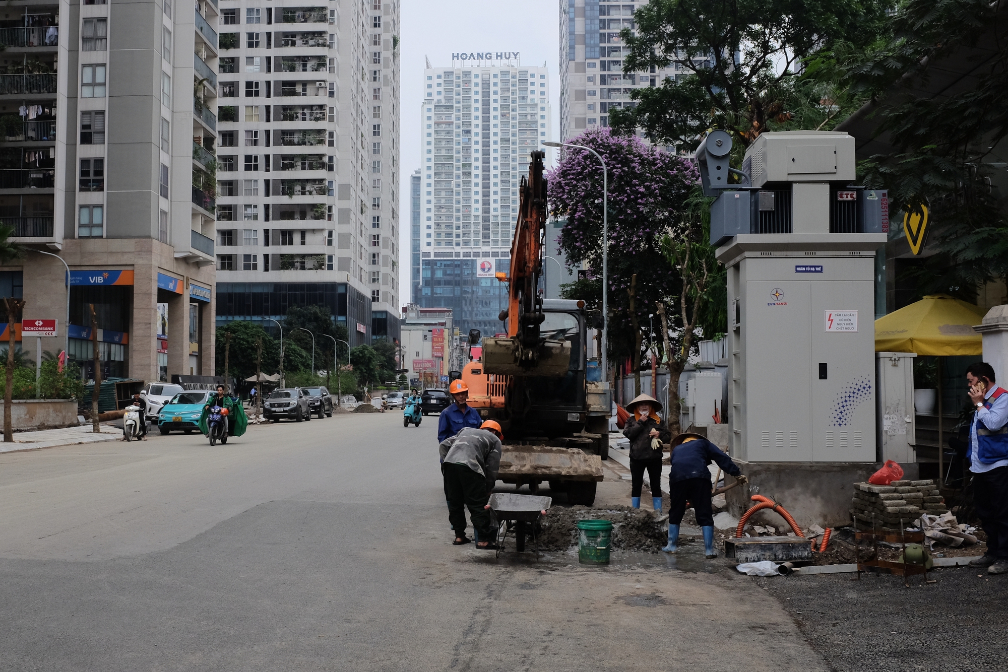 Diện mạo đường Nguyễn Tuân ngay lúc này - Ảnh 1