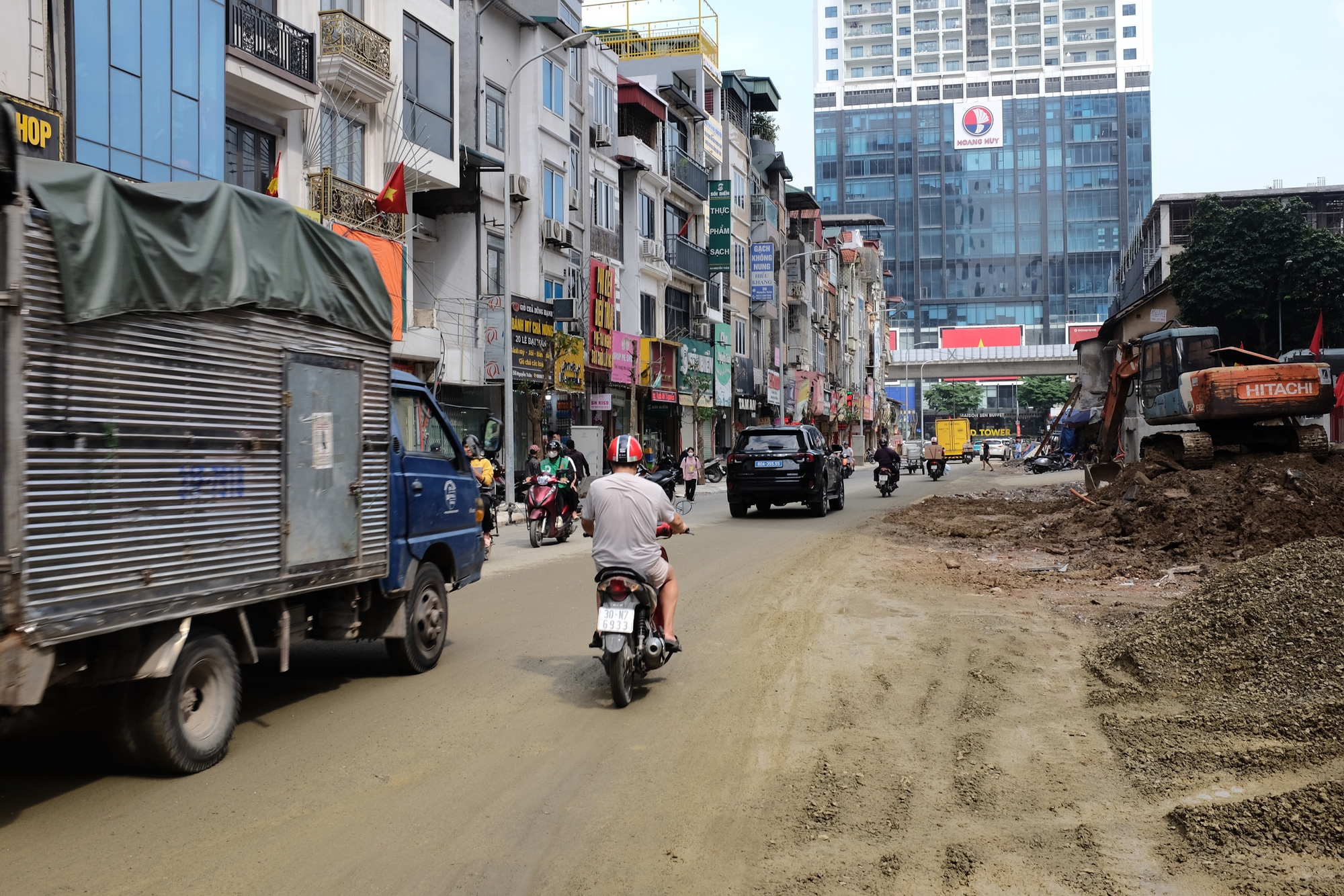 Diện mạo đường Nguyễn Tuân ngay lúc này - Ảnh 6