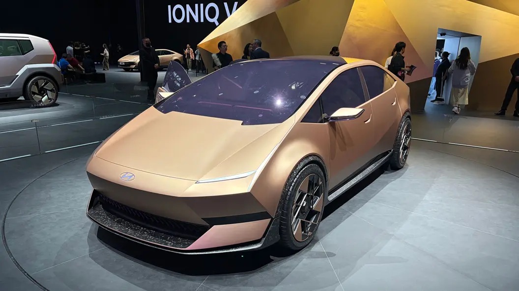 Hyundai Ioniq V lộ động cơ yếu hơn cả Elantra dù dáng ‘chiến’ như Lamborghini, bù lại bằng pin hơn 600km/sạc - Ảnh 5