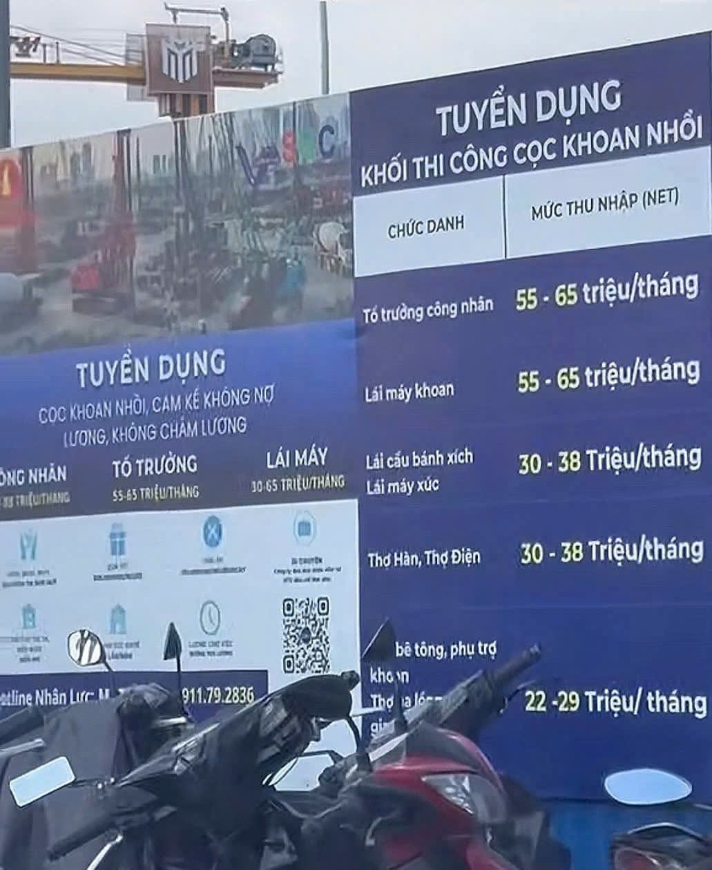 Tin được không: Lương công nhân xây dựng 65 triệu đồng/tháng - Ảnh 1