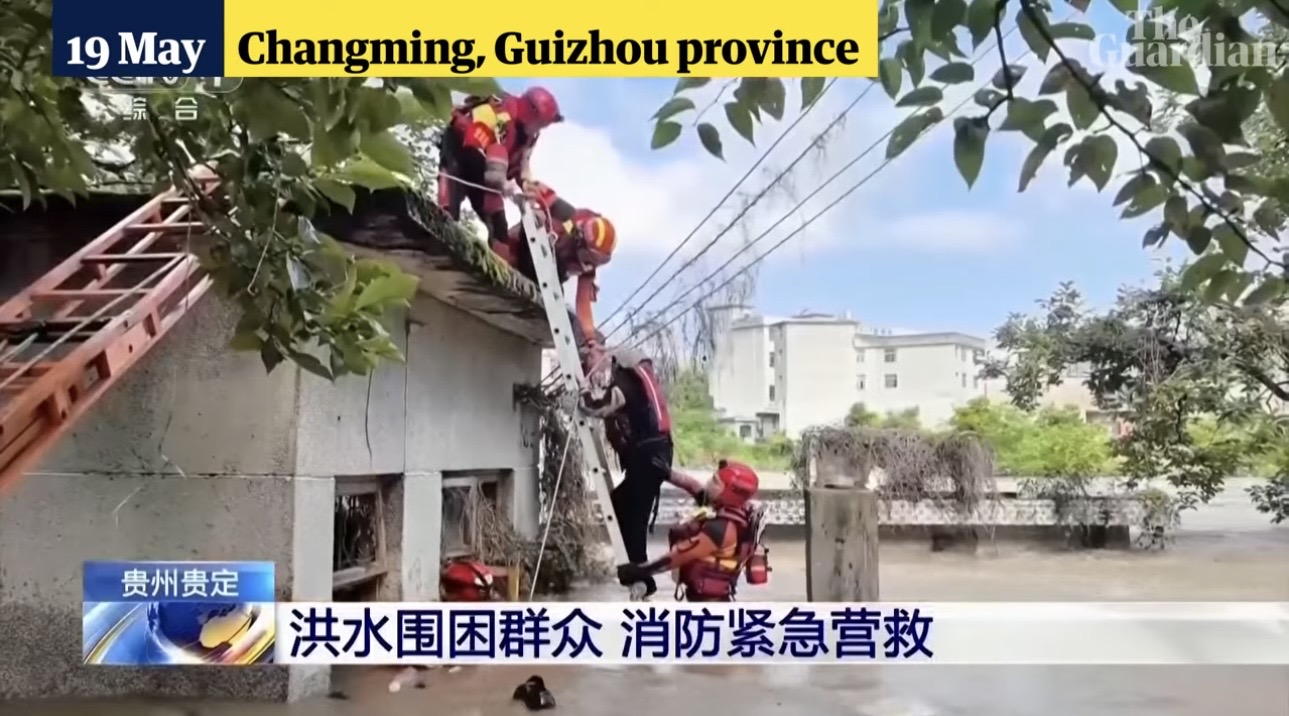 Mưa lũ kinh hoàng trên diện rộng ở Trung Quốc - Ảnh 2