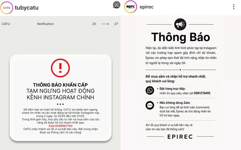 Hàng loạt brand "đóng cửa" trên Instagram: Chuyện gì đang xảy ra? - Ảnh 1