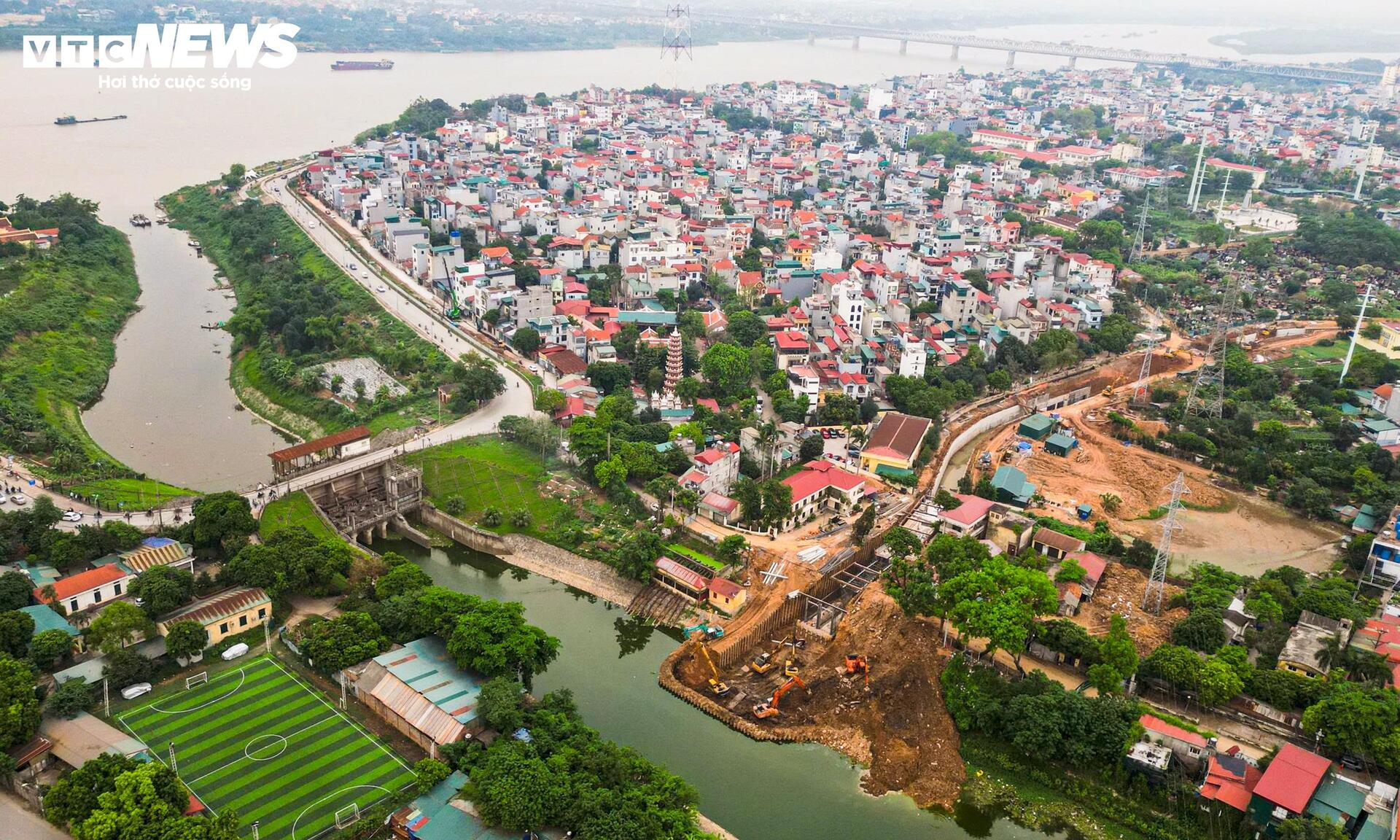 Lộ diện tuyến kênh gần 8km giúp giảm ngập, bổ cập nước sông Tô Lịch - Ảnh 9