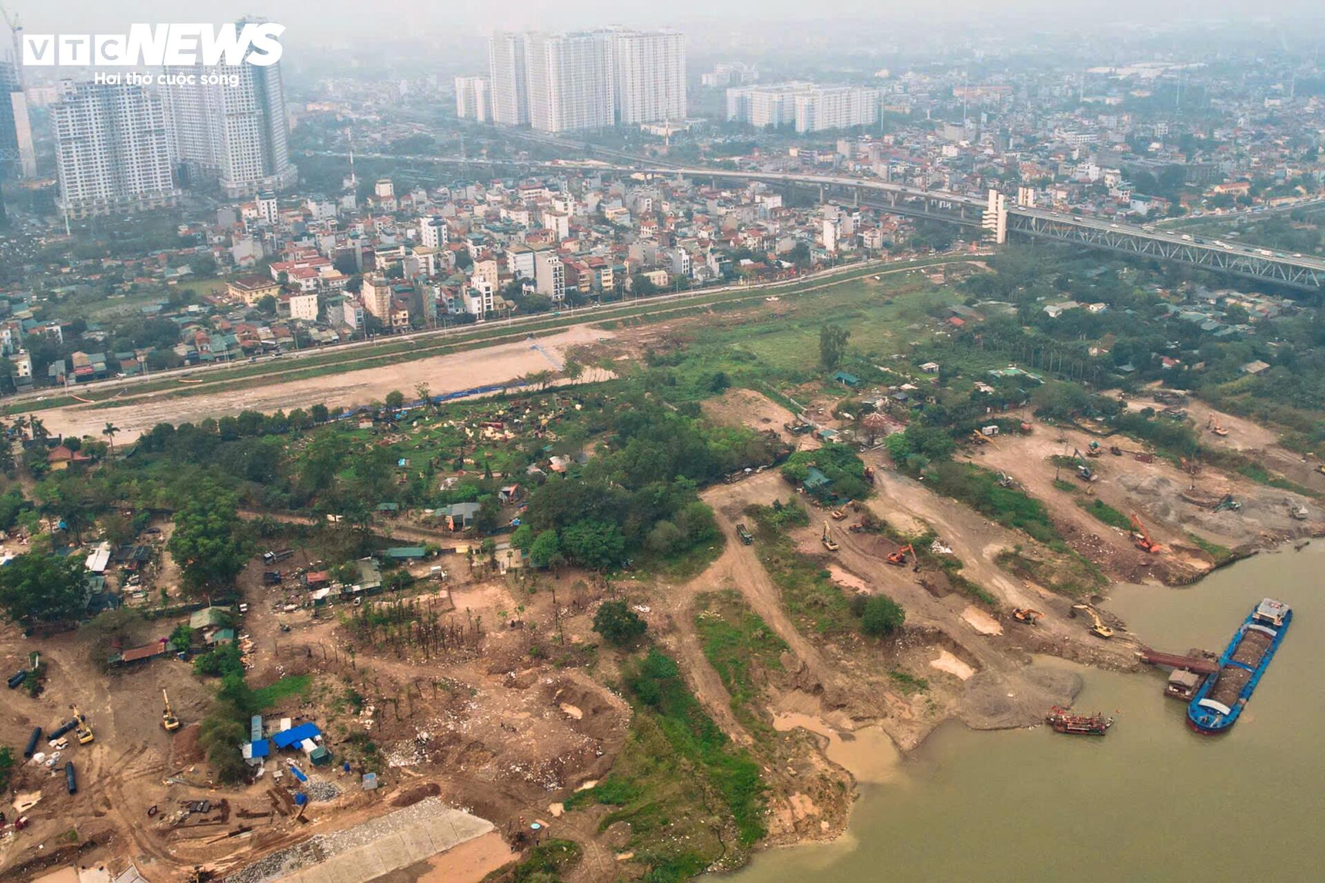 Khu vực xây công viên đầu tiên thuộc trục Đại lộ cảnh quan sông Hồng - Ảnh 3