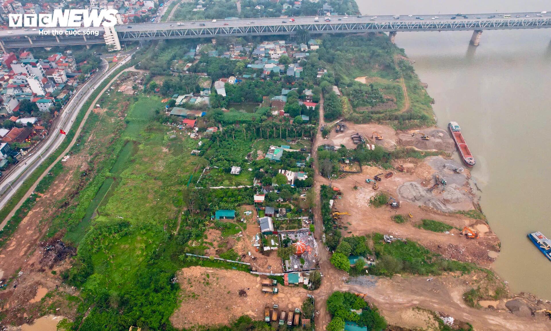 Khu vực xây công viên đầu tiên thuộc trục Đại lộ cảnh quan sông Hồng - Ảnh 5