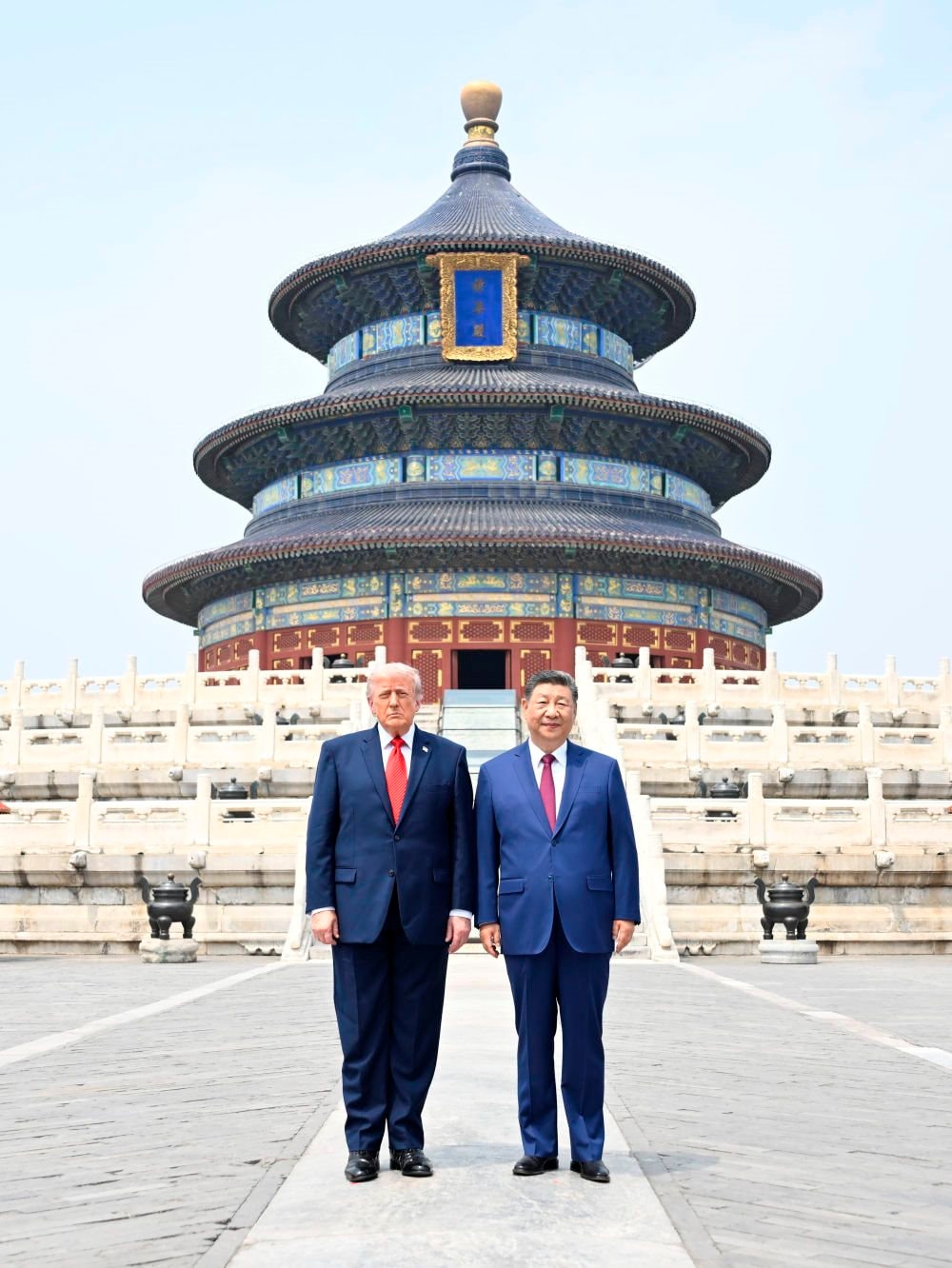 Vừa đặt chân đến một công trình ở Trung Quốc, Tổng thống Trump ngỡ ngàng thốt lên "Thật đáng kinh ngạc!" - Ảnh 2