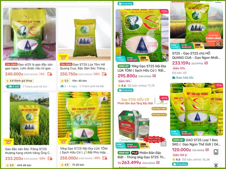 'Ma trận' nông sản mạo danh trên chợ mạng - Ảnh 2