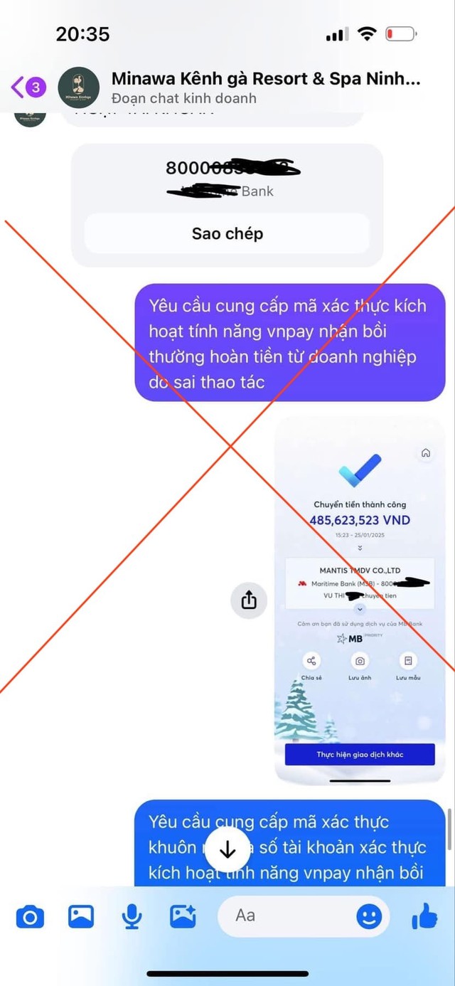 Cảnh báo lừa đảo liên quan đến chuỗi nhà hàng Buffet nổi tiếng Hà Nội - Ảnh 3