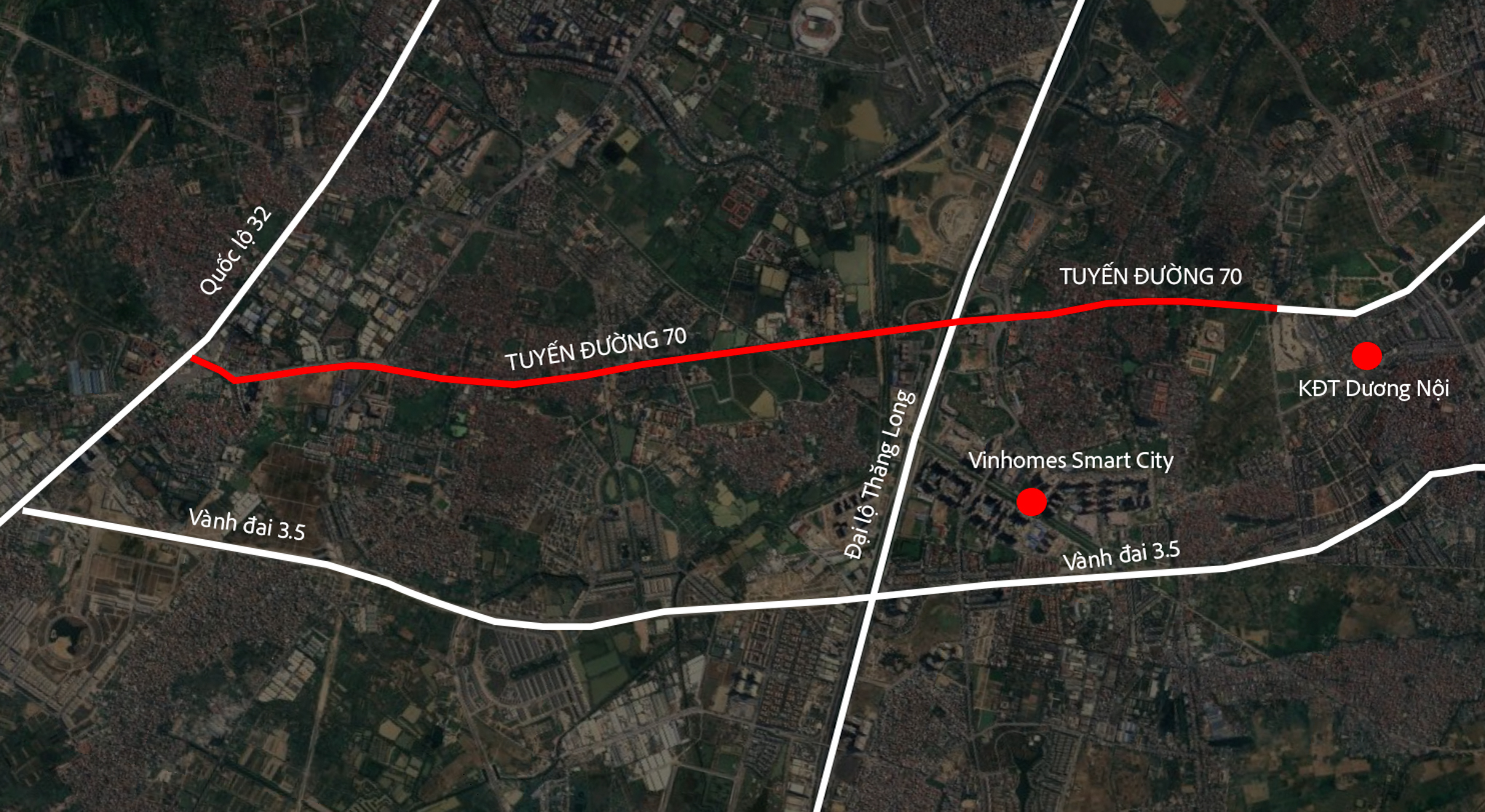 Dài 5km hơn 10 năm chưa xong, tuyến đường trọng điểm kết nối loạt dự án lớn nhất phía Tây thủ đô được yêu cầu cấp tốc về đích trong năm 2026 - Ảnh 1