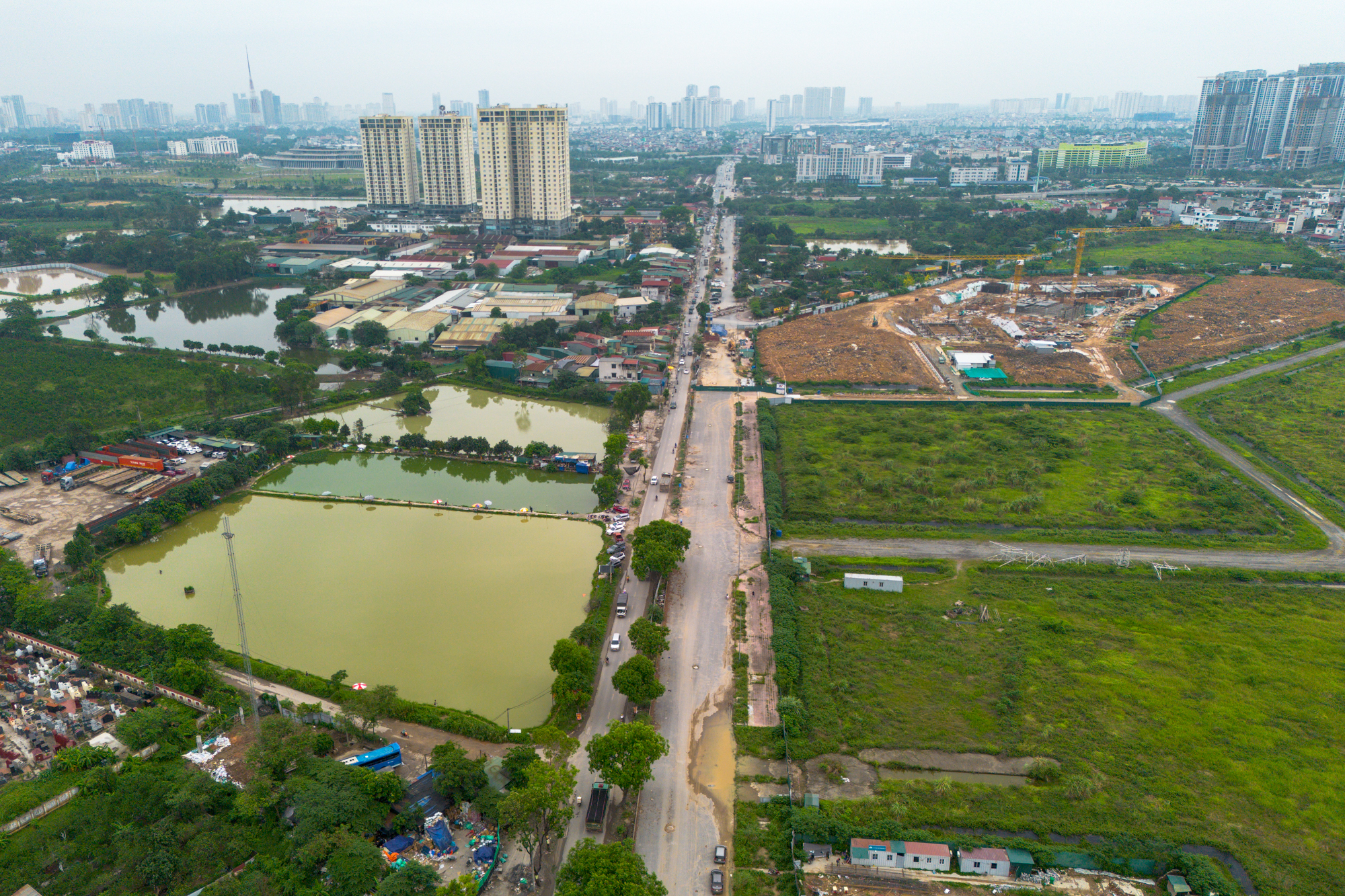 Dài 5km hơn 10 năm chưa xong, tuyến đường trọng điểm kết nối loạt dự án lớn nhất phía Tây thủ đô được yêu cầu cấp tốc về đích trong năm 2026 - Ảnh 5