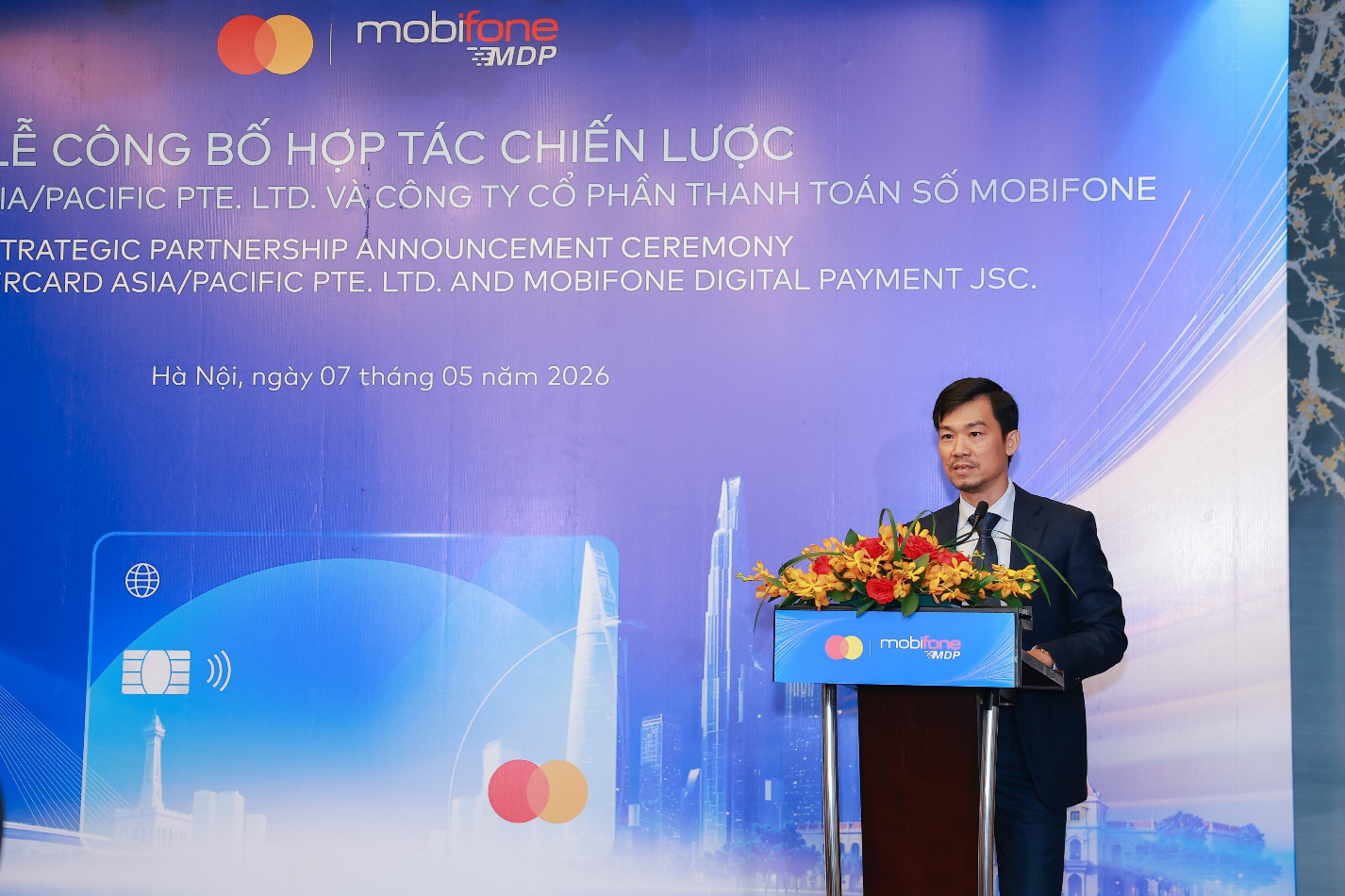 Công ty Cổ phần Thanh toán số MobiFone (MDP) bắt tay Mastercard thúc đẩy nền kinh tế số - Ảnh 1
