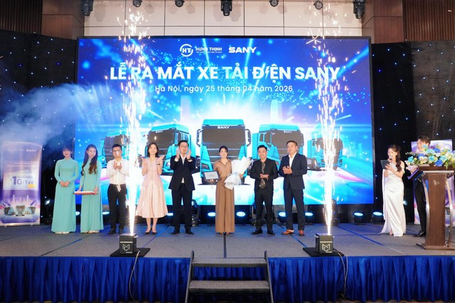 SANY hợp tác Hưng Thịnh EV Truck phân phối xe tải điện Việt Nam - Ảnh 1