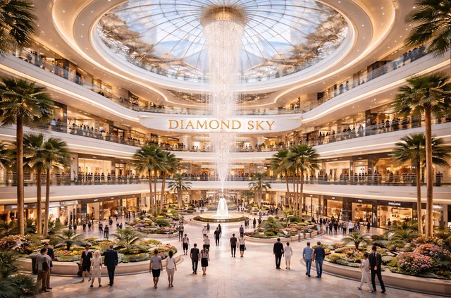 Diamond Sky: Khi sở hữu một căn hộ là sở hữu cả một tầng mây - Ảnh 1