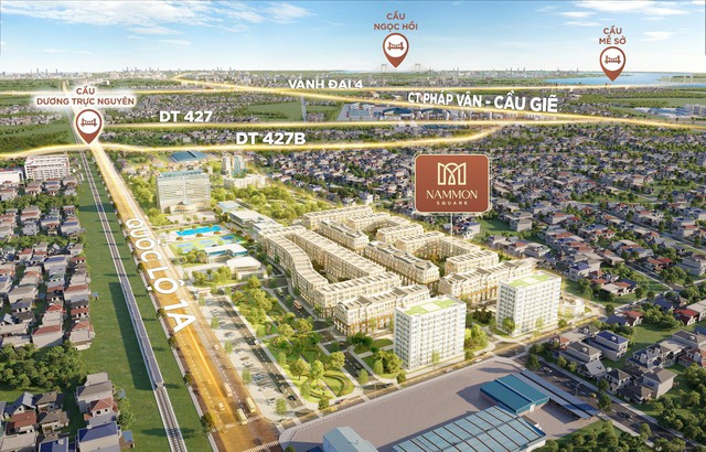 NAMMON Square - Mặt tiền đại lộ, điểm kết nối giao thương đô thị Thể Thao Olympic - Ảnh 1