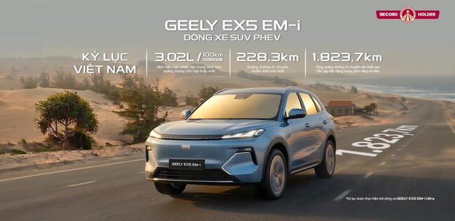 Geely EX5 EM-i: "Điểm chạm" kinh tế, chinh phục người dùng Việt bằng giá trị thực - Ảnh 1