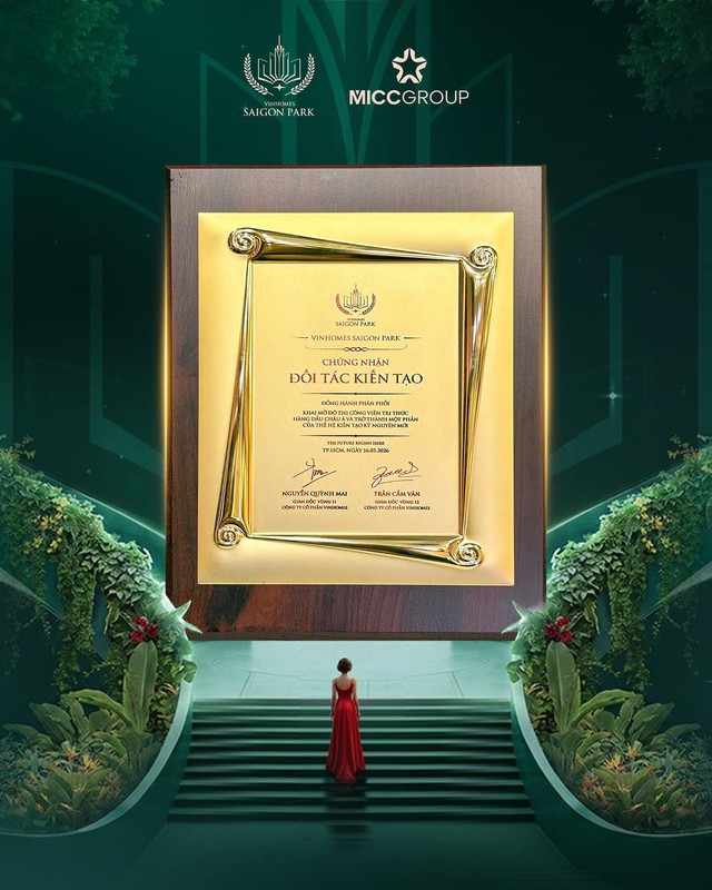 MICC Group cùng Vinhomes khai mở đô thị công viên tri thức tại Vinhomes Saigon Park - Ảnh 1