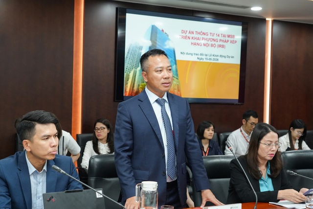 MSB khởi động dự án Thông tư 14 về an toàn vốn - Ảnh 1