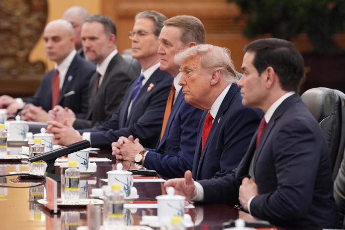Loạt tuyên bố của ông Donald Trump sau hội đàm với ông Tập Cận Bình - Ảnh 1