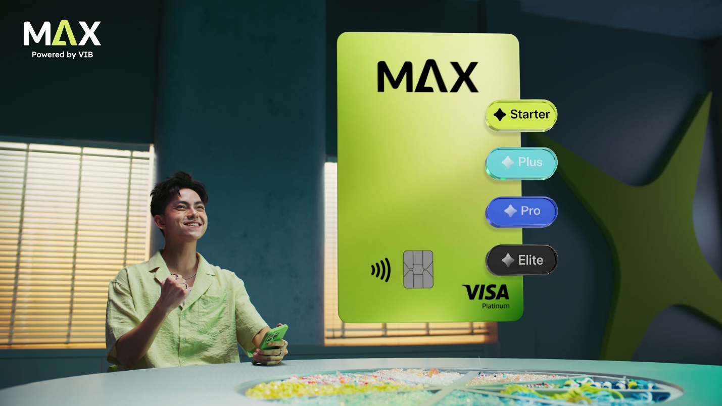 Max Card kết hợp cùng RHYDER và Ánh Sáng AZA: Khi chiếc thẻ trở thành tuyên ngôn phong cách sống - Ảnh 1