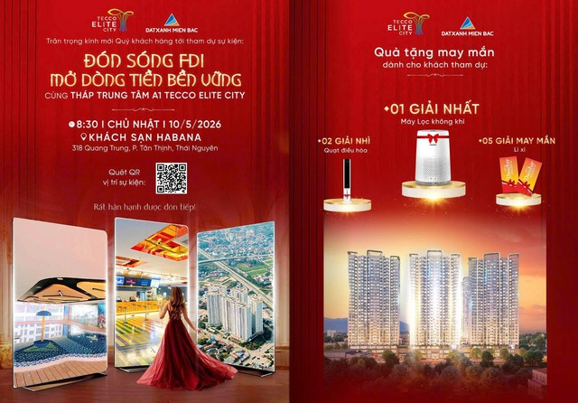 FDI tăng tốc, căn hộ chuyên gia Thái Nguyên vào mùa hút dòng tiền - Ảnh 2