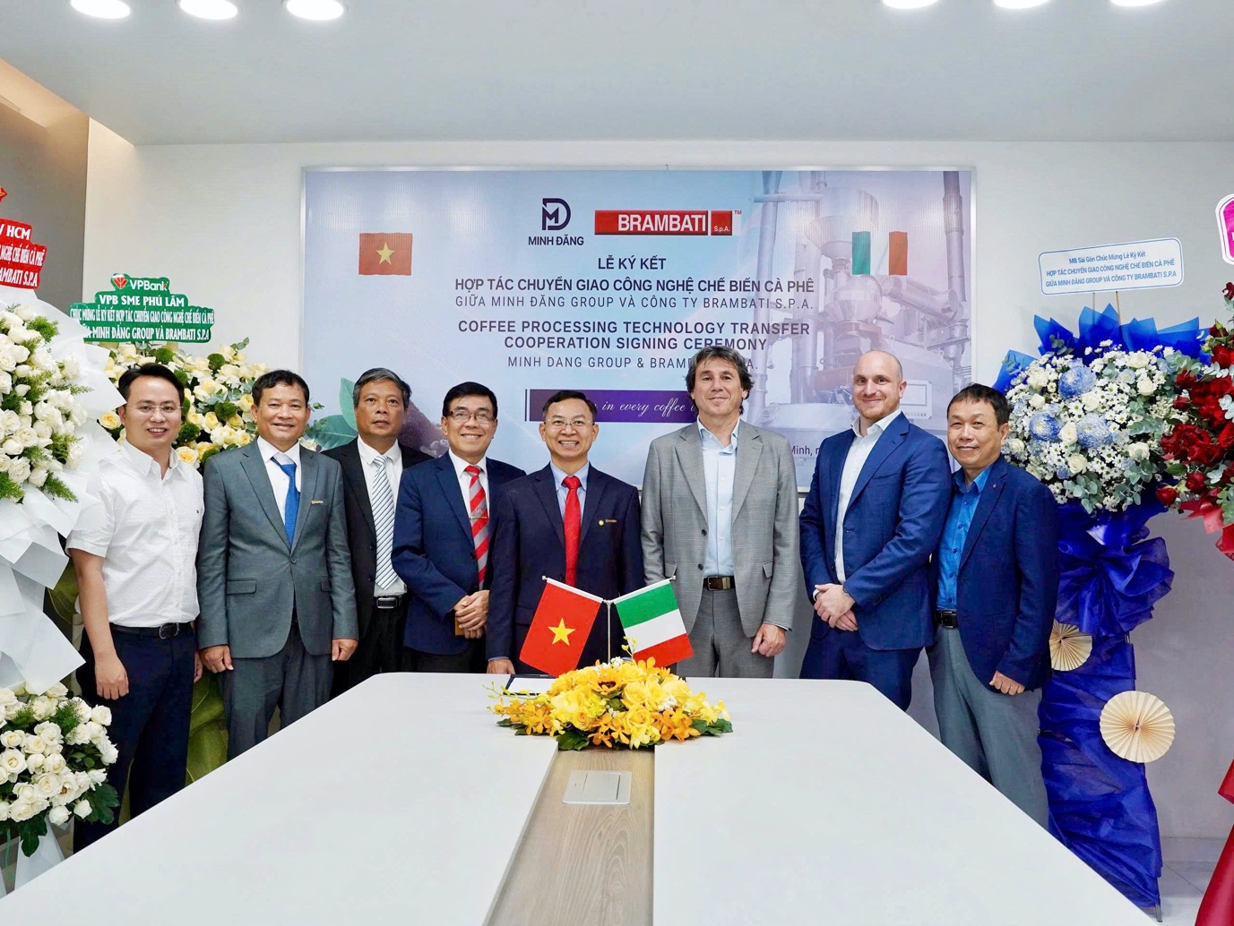 Minh Đăng Group bắt tay Brambati S.p.A đầu tư công nghệ Italy chế biến cà phê 3,5 triệu EUR - Ảnh 2