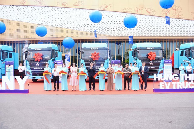 SANY hợp tác Hưng Thịnh EV Truck phân phối xe tải điện Việt Nam - Ảnh 3