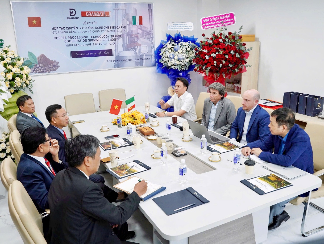 Minh Đăng Group bắt tay Brambati S.p.A đầu tư công nghệ Italy chế biến cà phê 3,5 triệu EUR - Ảnh 3
