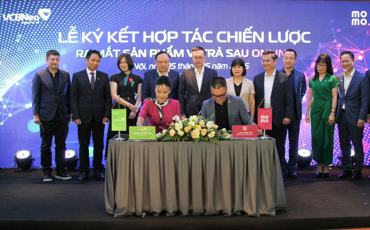 VCBNeo và MoMo thiết lập quan hệ đối tác chiến lược