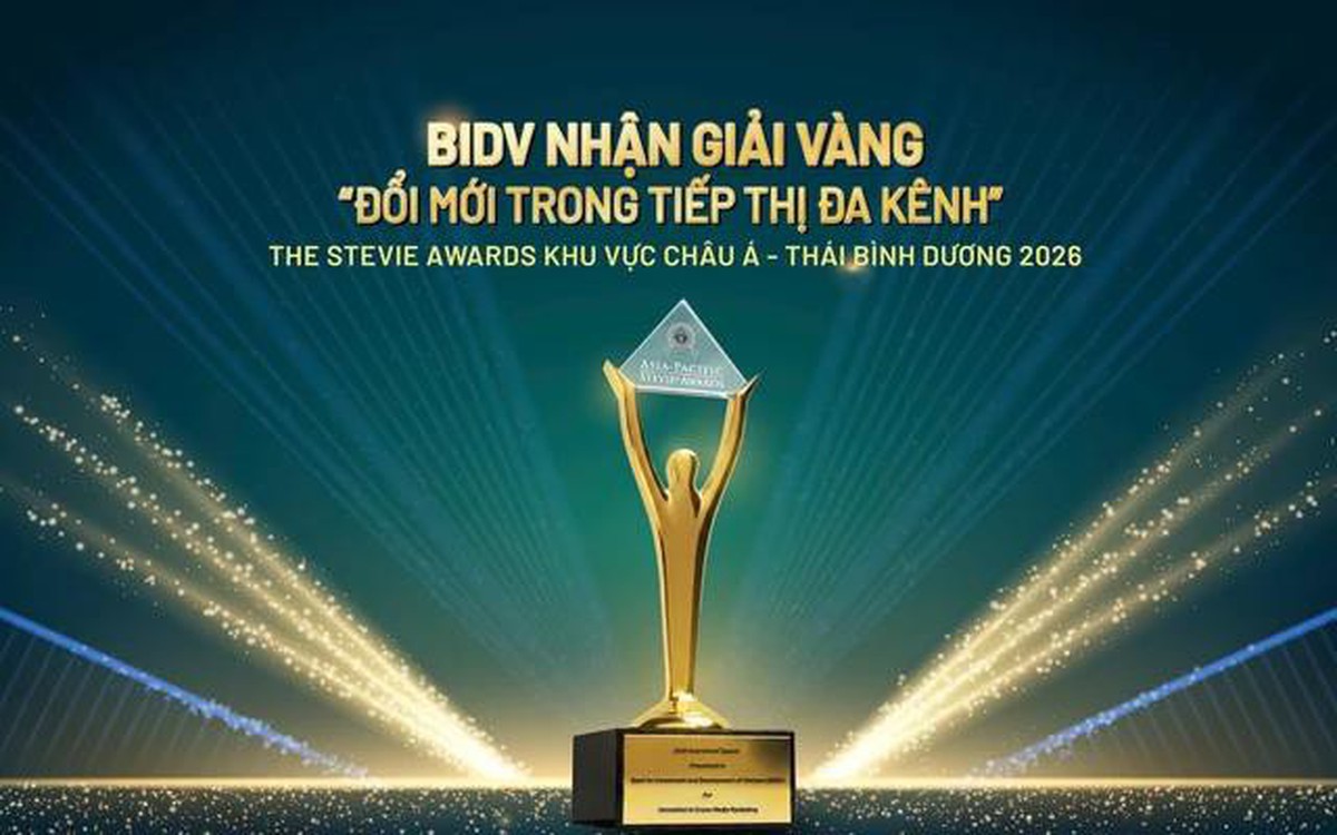 The Money Manifest tạo tiếng vang, góp phần đưa BIDV giành Giải Vàng Stevie Awards châu Á – Thái Bình Dương