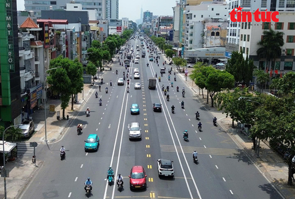 TP Hồ Chí Minh: Chuẩn bị đưa vào khai thác tuyến đường 3 chiều đầu tiên - Ảnh 1