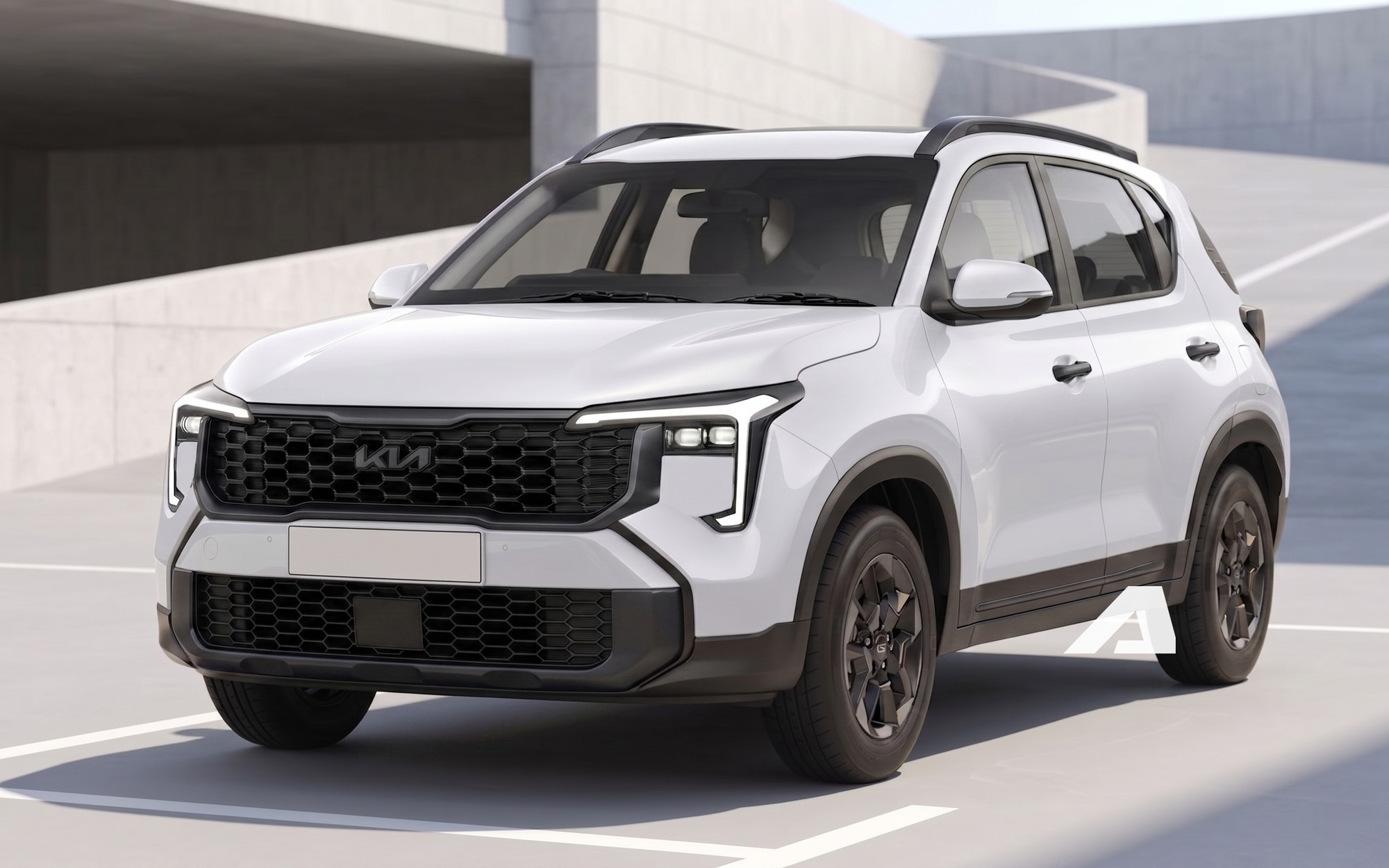 Kia Sonet đời mới lần đầu lộ diện trên đường: Đổi khung gầm giúp nội thất rộng hơn, dễ thêm nhiều công nghệ hiện đại đấu Raize, Fronx - Ảnh 2
