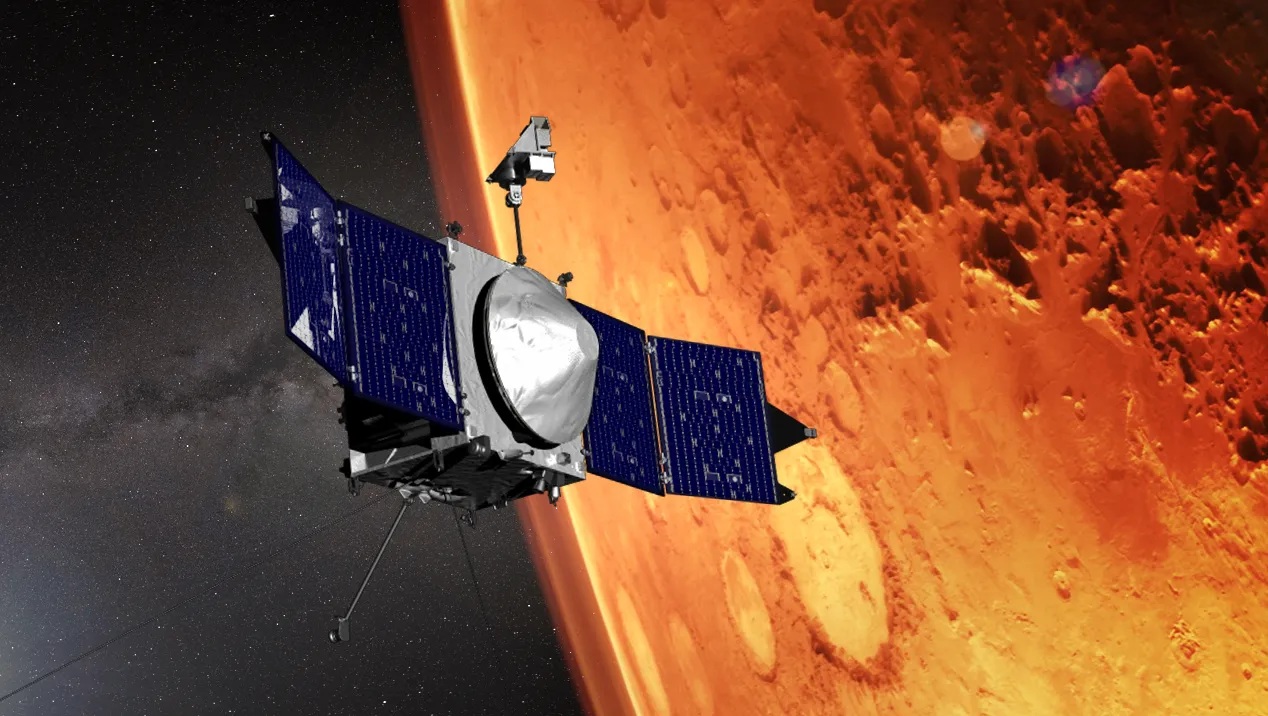 Tàu NASA ghi nhận hiện tượng chưa từng thấy ở hành tinh đỏ - Ảnh 1