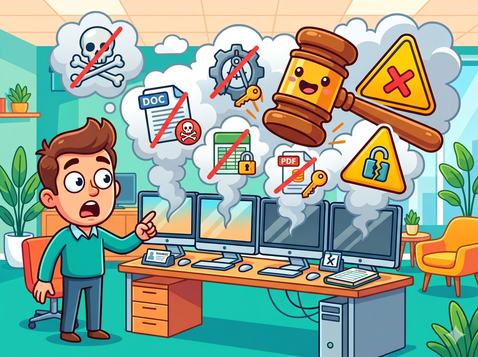 Cảnh báo khẩn: Hàng loạt web "lậu" đóng cửa, doanh nghiệp đối diện án phạt nặng nếu tiếp tục dùng phần mềm không bản quyền - Ảnh 1
