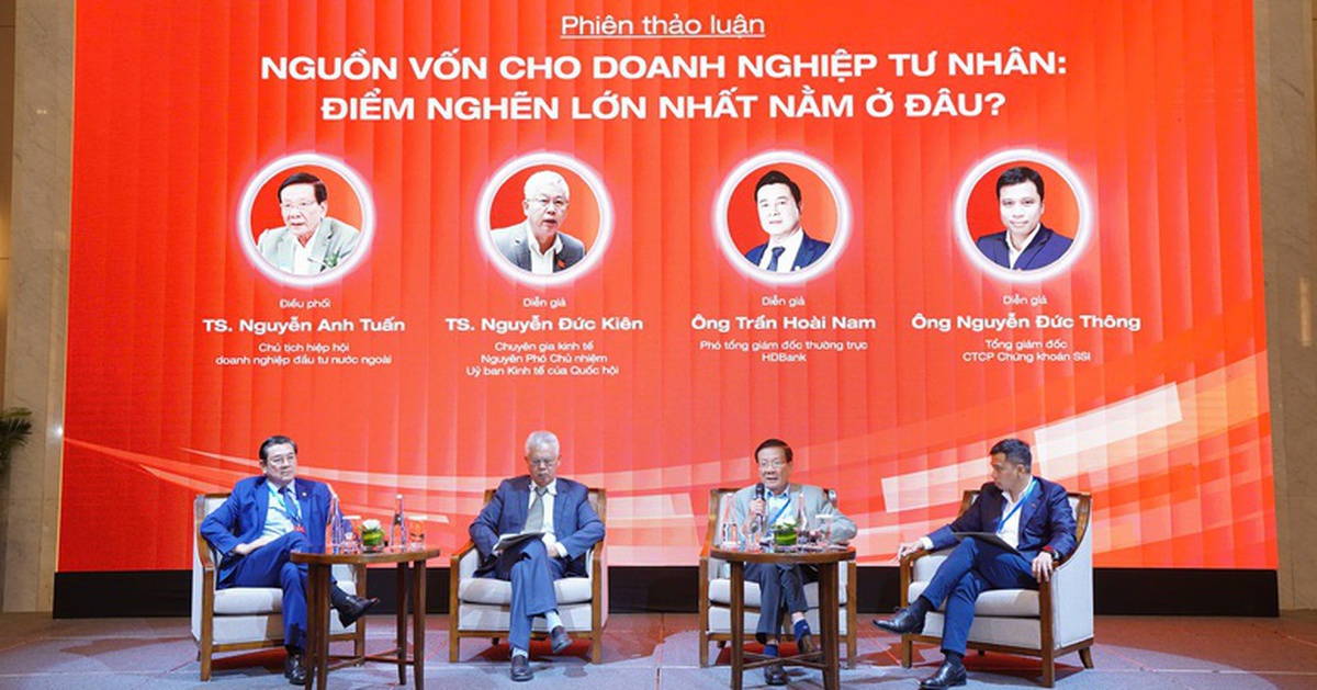 Tái cấu trúc dòng vốn cho kinh tế tư nhân phát triển bền vững