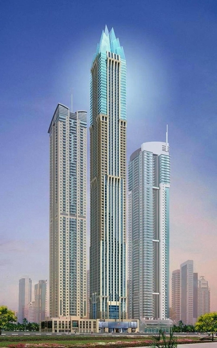 Những tòa nhà chọc trời cao nhất Trung Đông - Ảnh 3