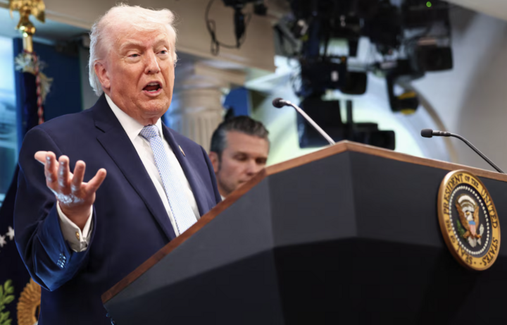 Ông Trump nói xung đột ở Iran 'đã chấm dứt' - Ảnh 1