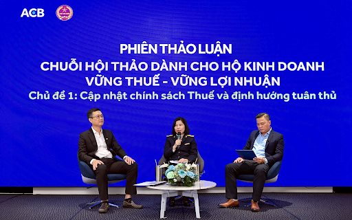 Thuế thay đổi, ACB tung chuỗi hỗ trợ quy mô lớn cho hộ kinh doanh - Ảnh 1