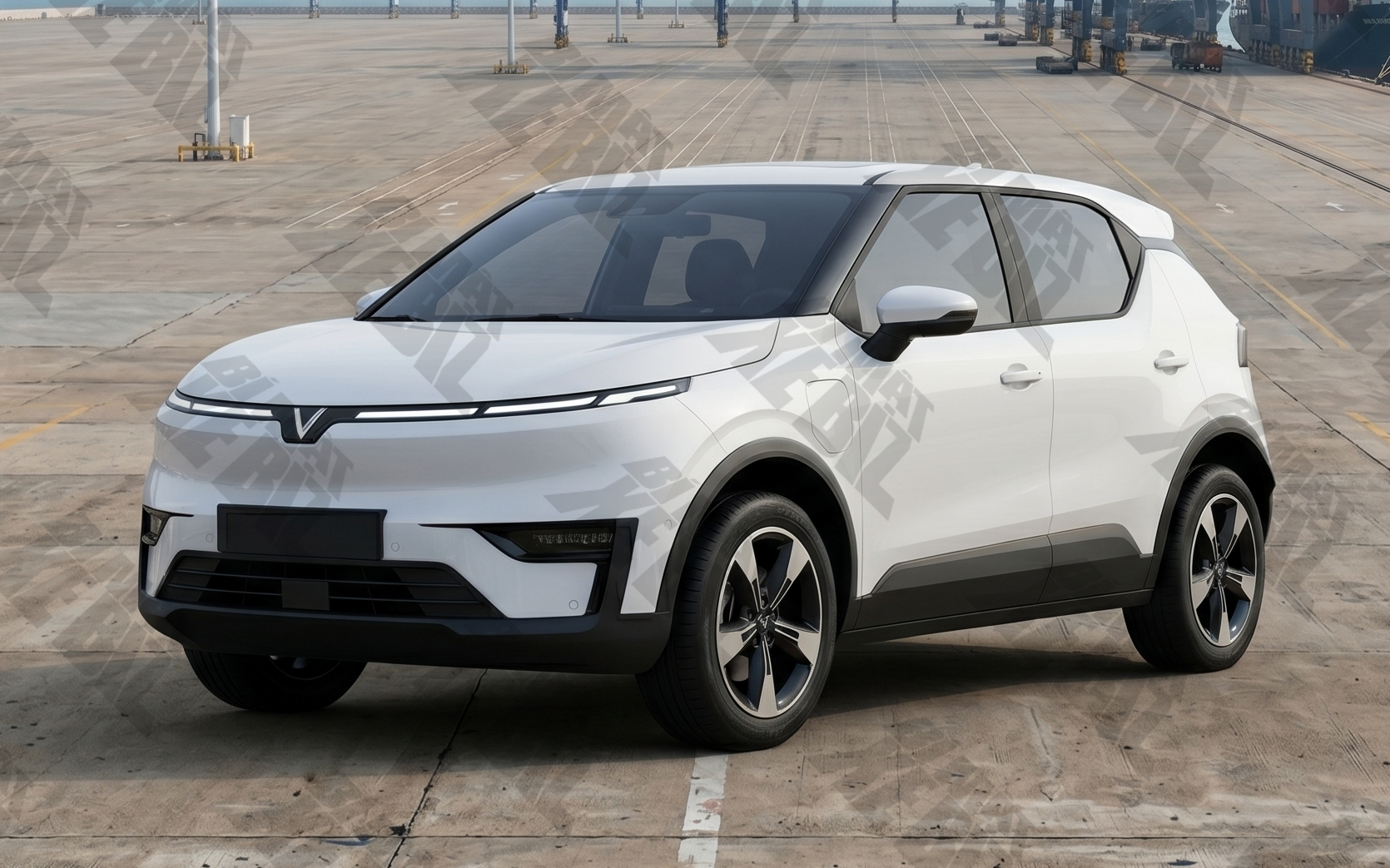 Lộ xe lạ trông như VinFast VF 5 mới: Đuôi khác biệt, vô-lăng vát 2 đáy thể thao, màn hình lớn hơn hẳn - Ảnh 7
