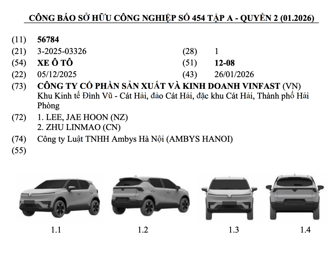 Lộ xe lạ trông như VinFast VF 5 mới: Đuôi khác biệt, vô-lăng vát 2 đáy thể thao, màn hình lớn hơn hẳn - Ảnh 6