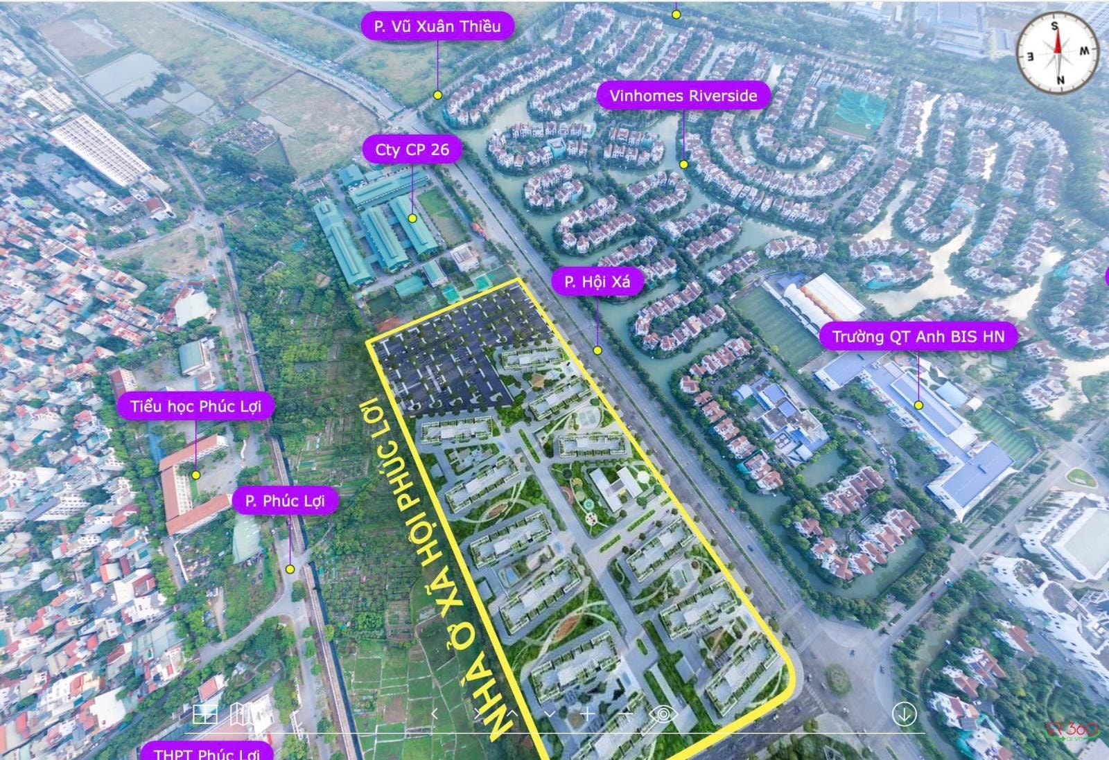 Hà Nội sẽ có dự án nhà ở xã hội hơn 1.900 căn cạnh khu nhà giàu Vinhomes Riverside - Ảnh 1