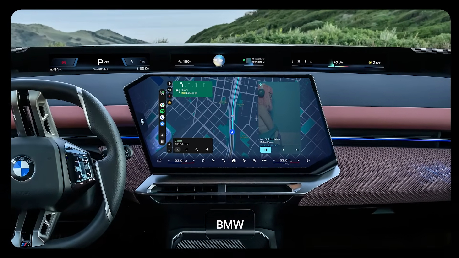 Android Auto phiên bản mới gây sốc: Cho phép xem video trên màn hình, AI biết được chủ nhân đang chạy xe gì - Ảnh 1