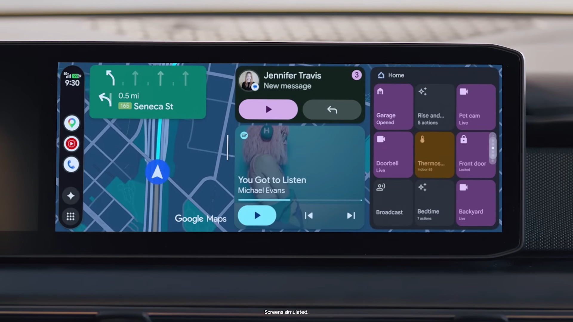 Android Auto phiên bản mới gây sốc: Cho phép xem video trên màn hình, AI biết được chủ nhân đang chạy xe gì - Ảnh 4