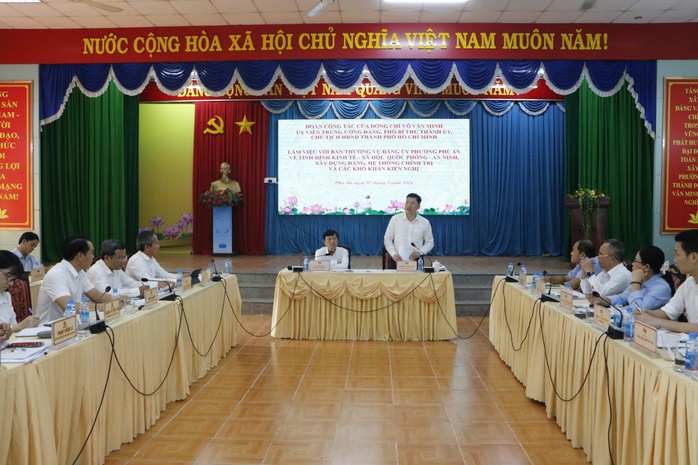 Chủ tịch HĐND TPHCM chỉ đạo gỡ vướng 6 khu đô thị quy mô lớn - Ảnh 1
